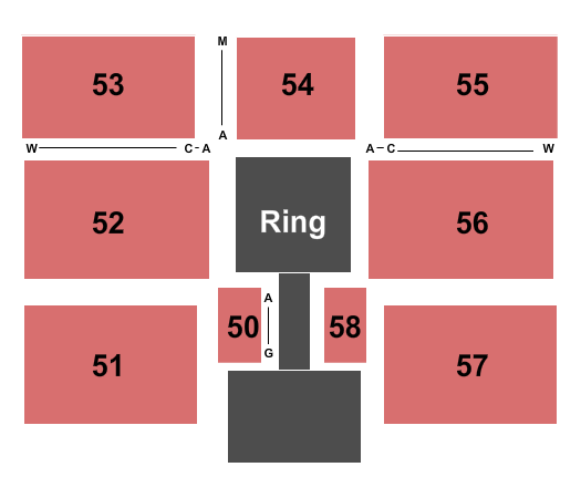 Charleston Area Convention Center WWE Seating Chart